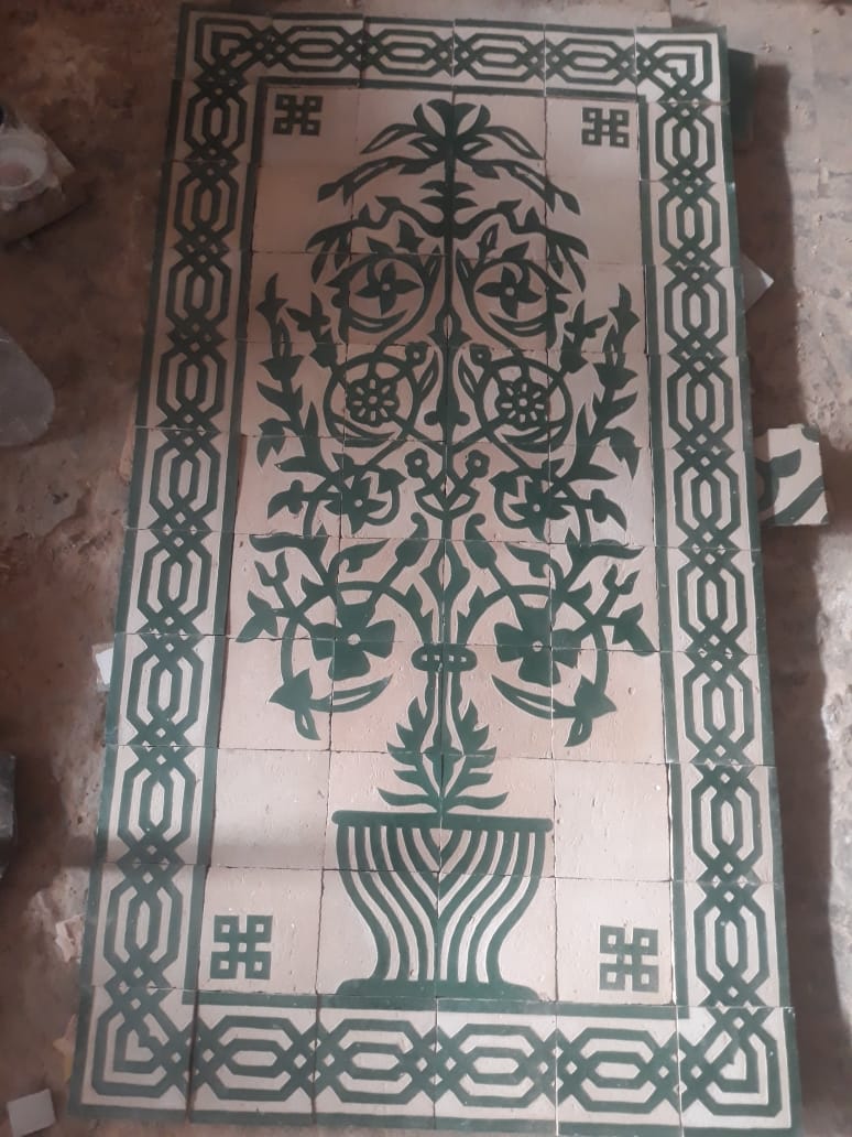 Bejmat, aperçu matière et pose